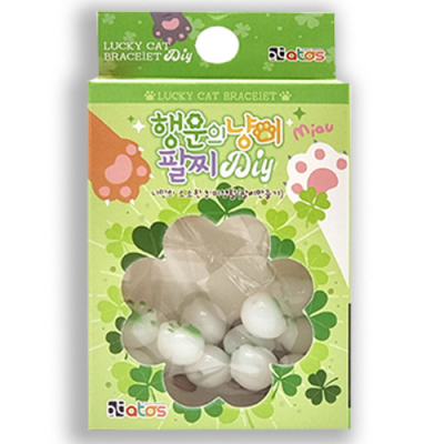 [쥬크박스] 행운의 냥이 팔찌 diy