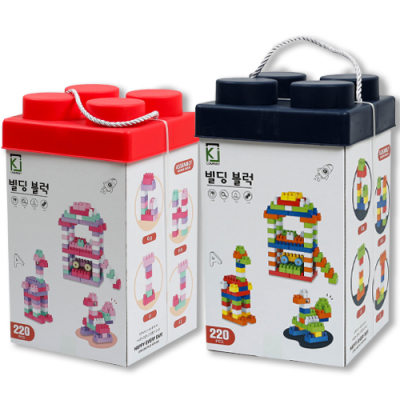 [쥬크박스] 빌딩 블럭(220pcs)