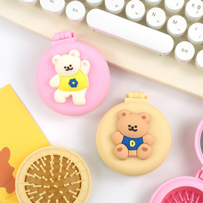 [쥬크박스] 댄싱베어 거울 브러쉬