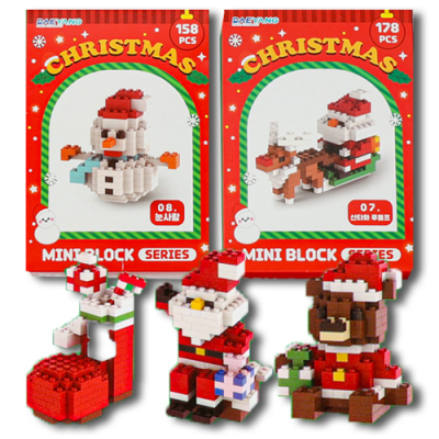 [쥬크박스] 크리스마스 미니 블럭 시리즈