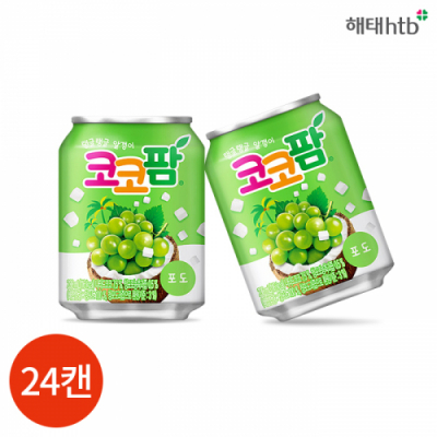 [해태] 코코팜 포도 238ml x 24캔