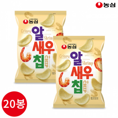[농심] 알새우칩 68g x 20봉
