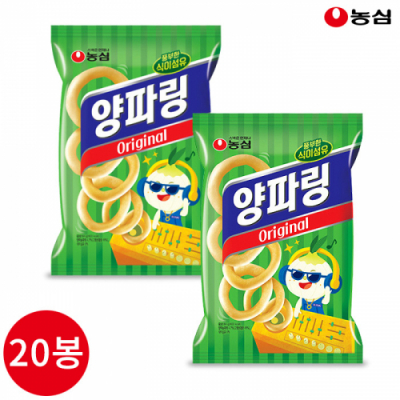 [농심] 양파링 오리지널 80g x 20봉
