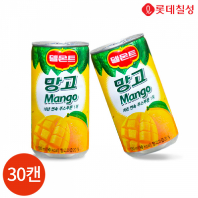 [롯데] 델몬트 망고 180ml x 30캔