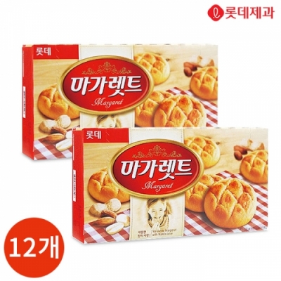 [롯데] 마가렛트 오리지널 176g x 12개