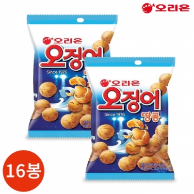 [오리온] 오징어땅콩 98g x 16봉