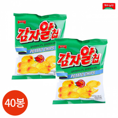 [제주농연] 감자알칩 27g x 40봉