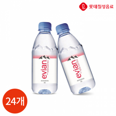 [에비앙] 크리스탈 생수 2종 (330ml, 500ml)