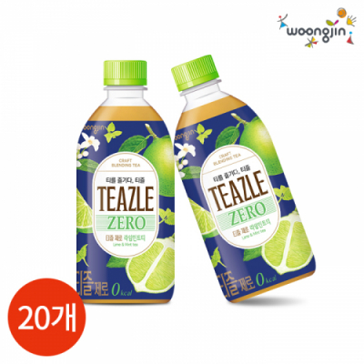 [웅진] 티즐 제로 라임 민트티 500ml x 20PET