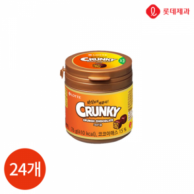 [롯데] 크런키볼 76g x 24개