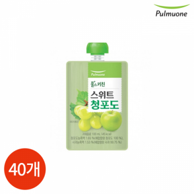 [풀무원] 스위트 청포도 100ml x 40개