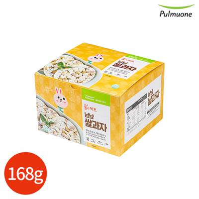 [풀무원] 냠냠 쌀과자 168g (12g x 14개)