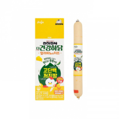진주 천하장사 건강하닭 할라치즈 600g (60g x 10개입)