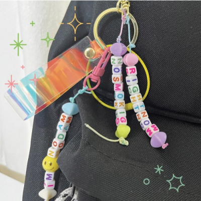 [이든교육] 흡연예방 DIY 홀로그램 스트랩 키링