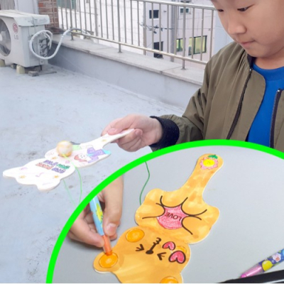 [이든교육] 친구사랑 컬러링 라켓 공치기 (10인용)