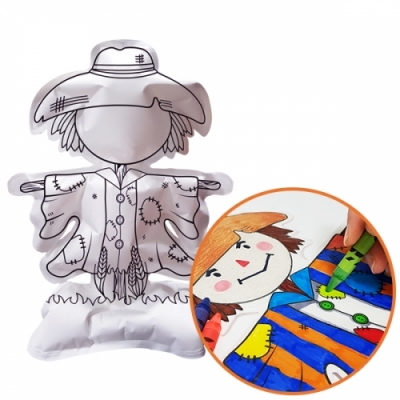 [컬러룬] 허수아비 색칠풍선(10인용)