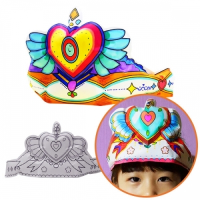 [컬러룬] 왕관 색칠풍선(10인용)