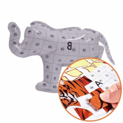 [컬러룬] 3D퍼즐 스티커_5인용 (3중 택1)