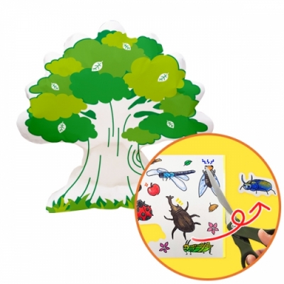 [컬러룬] 잘라쓰는 나무 풍선 꾸미기(5인용)