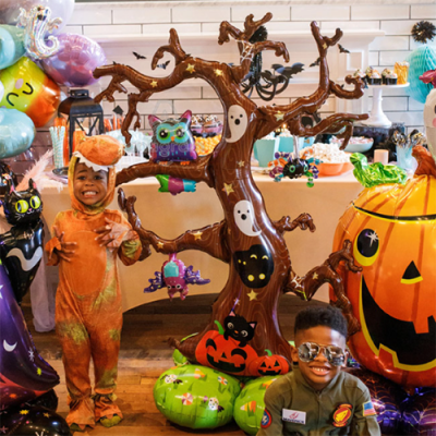 [컬러룬] 대형 스탠드 할로윈 풍선 에어룬즈 4종