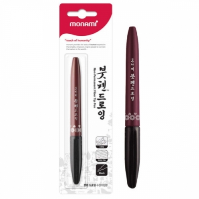 [모나미]붓펜 드로잉 12개입 1갑