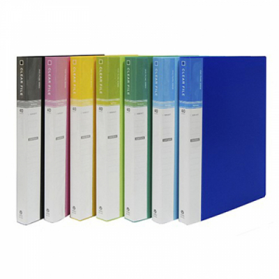 [현풍] VIVO 친환경 클리어화일 40매 (옵션선택)