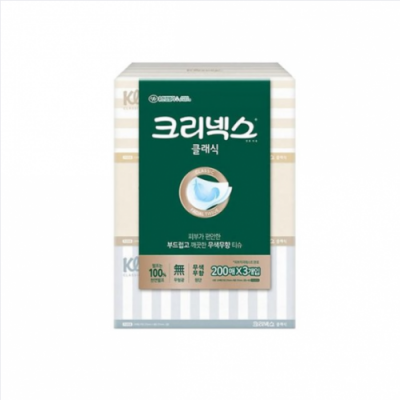 [유한킴벌리] 크리넥스 미용티슈(3종 택 1)
