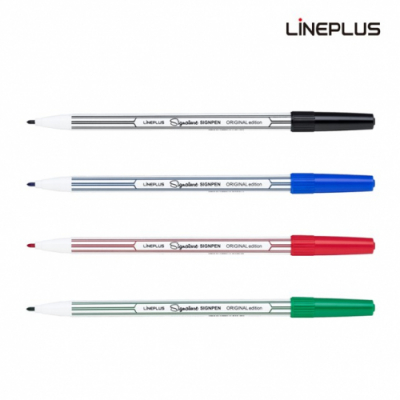 [라인플러스] 시그니처 사인펜 4종