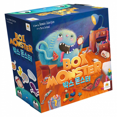 [아스모디코리아] 박스 몬스터 (2인~4인용, 어린이 게임)