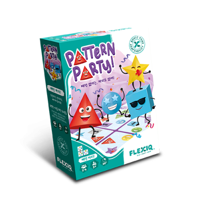 [아스모디코리아] 플렉시큐 패턴 파티! (2인~4인, 순발력 퍼즐 게임)