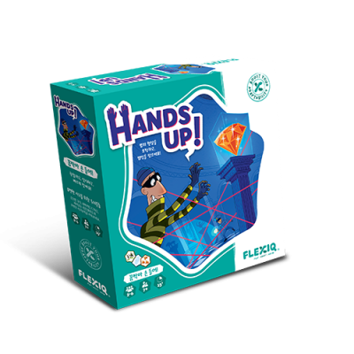 [아스모디코리아] 플렉시큐 꼼짝마 손 들어!(2인~6인, 순발력 인지 게임)