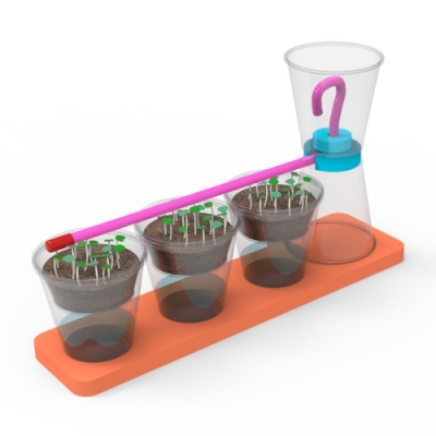 [사이언스팜] 사이펀 자동급수 새싹키우기