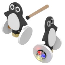 [사이언스팜] 뉴 자석으로 가는 펭귄 오뚝이(일반형/LED형, 1인용/5인용 선택)