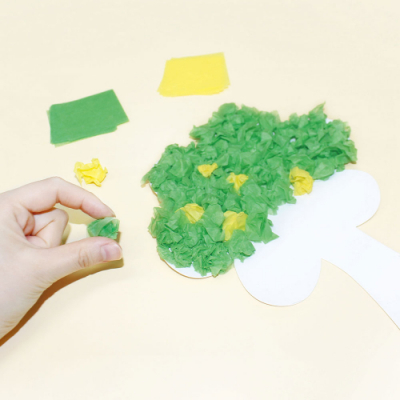 [파코파코] DIY 환경보호 종이 나무 꾸미기