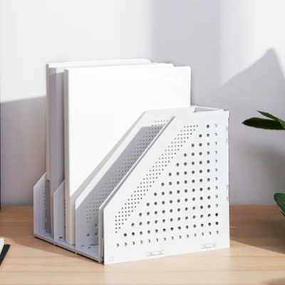 [델리] 3단 폴딩 서류꽂이 접이식 책꽂이