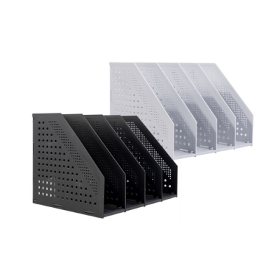 [델리] 4단 접이식 서류꽂이 폴딩 책꽂이 화일꽂이