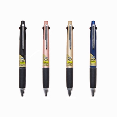 [유니] 제트스트림 볼펜 4+1 고급 다색 펜 0.38mm(기프트박스 구매 가능)
