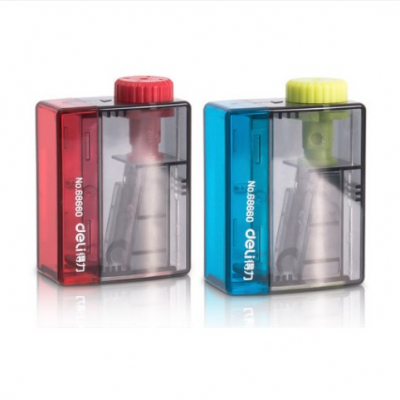 [델리] 휴대용 심조절 4단 미니 연필깎이