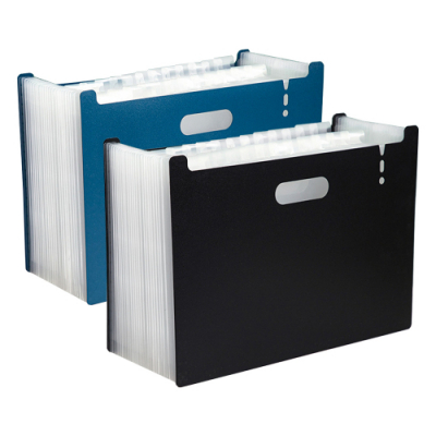 [타치] 아코디언 파일 박스 25분류 서류 꽂이 가로형