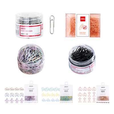 [델리] 이지 실버 크립 컬러 클립 모음 200개입