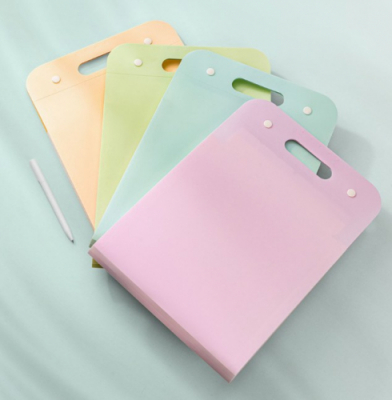 [델리] 젤리펄 아코디언 12분류 파일백 (세로형)