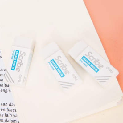 [델리] 스크라이브 소프트 지우개 (소),(중)