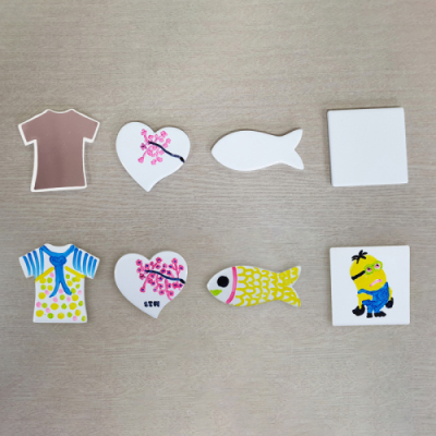 [마이제이디] 나만의 냉장고 자석 만들기 (무지냉장고자석,세라믹아트 드로잉펜,수저받침)