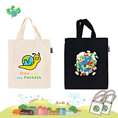 [JD가방/마이제이디] 에코백 귀요미 독서가방_베이지/블랙 10종_아트디자인(순면100%,아트,보조가방,방과후,책가방,신발주머니/추가별도인쇄가능)