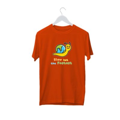 [반티/단체티/쿨론]지구를 사랑하는_빠른 달팽이 (국내산/쿨론사/아트/티셔츠/반팔/추가별도인쇄가능)