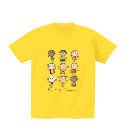 [반티/단체티] 만국기 지구촌 친구들 (국내산/순면/아트/티셔츠/반팔/30수/전사/추가별도인쇄가능)