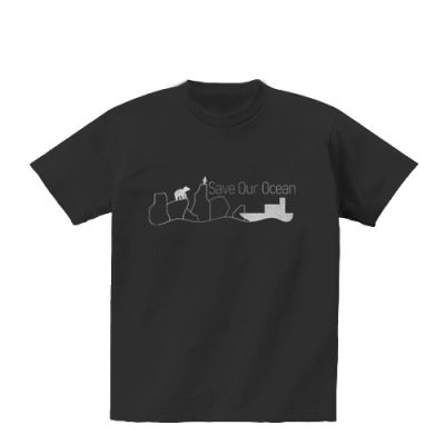 [반티/단체티] 포일아트_우리의 바다_실버색상 (국내산/순면/포일/아트티셔츠/반팔/30수/추가별도인쇄가능)