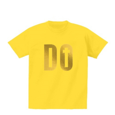 [반티/단체티] 포일아트_DO IT(두잇)_골드색상 (국내산/순면/포일/아트티셔츠/반팔/30수/추가별도인쇄가능)