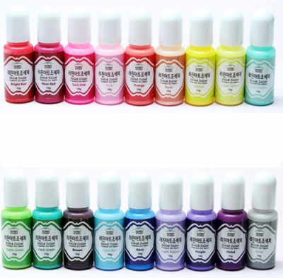 [마이제이디] 조색제 일반 18색 (레진용액)