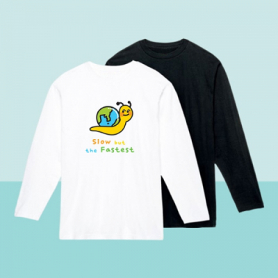 [반티/단체티/긴팔] 지구를 사랑하는_빠른달팽이(국내산/순면/아트/티셔츠/30수/전사/추가별도인쇄가능)